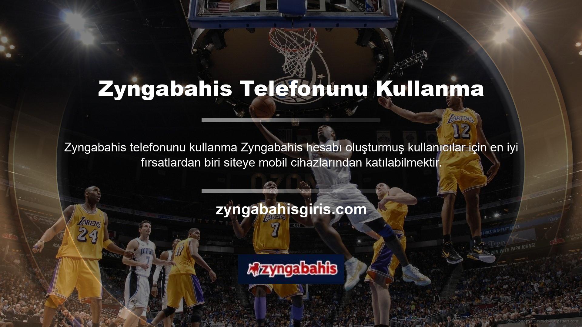 Diğer birçok bahis sitesi gibi Zyngabahis sitesi de mobil kullanım konusunda üyelerini memnun etmektedir